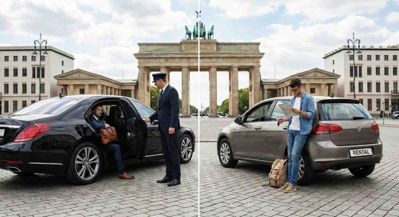 Hourly Chauffeur vs. Car Rental in Berlin: Which One Offers Better Value?