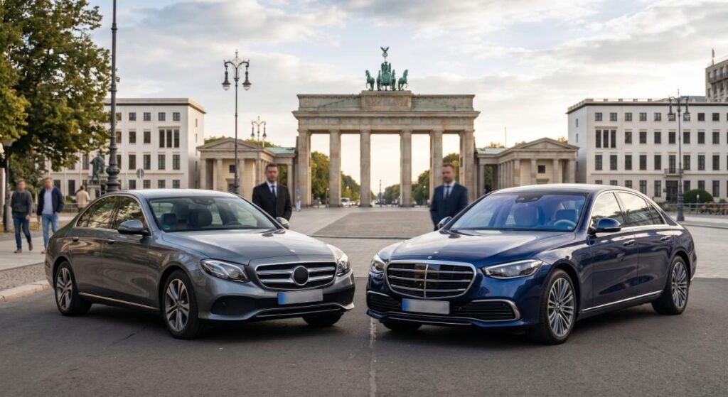 Mercedes E Class vs S Class which is right for your Berlin journey