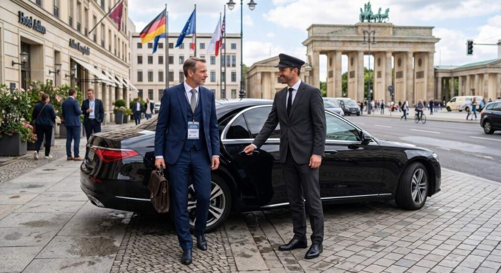 Corporate Event Chauffeur in Berlin for International Events