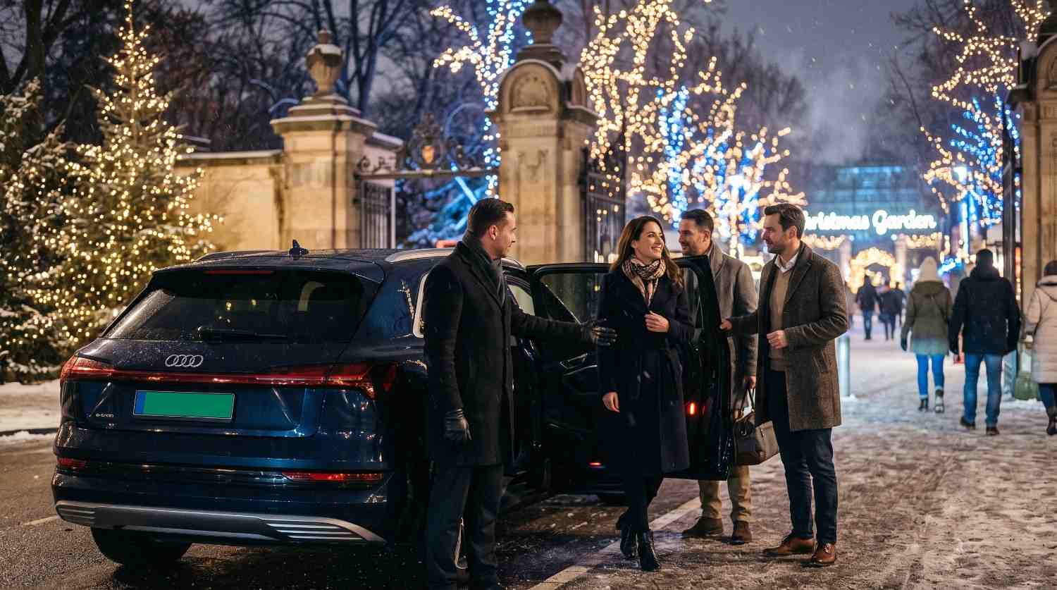 Christmas Garden Berlin Chauffeur Service From Berlin Airport